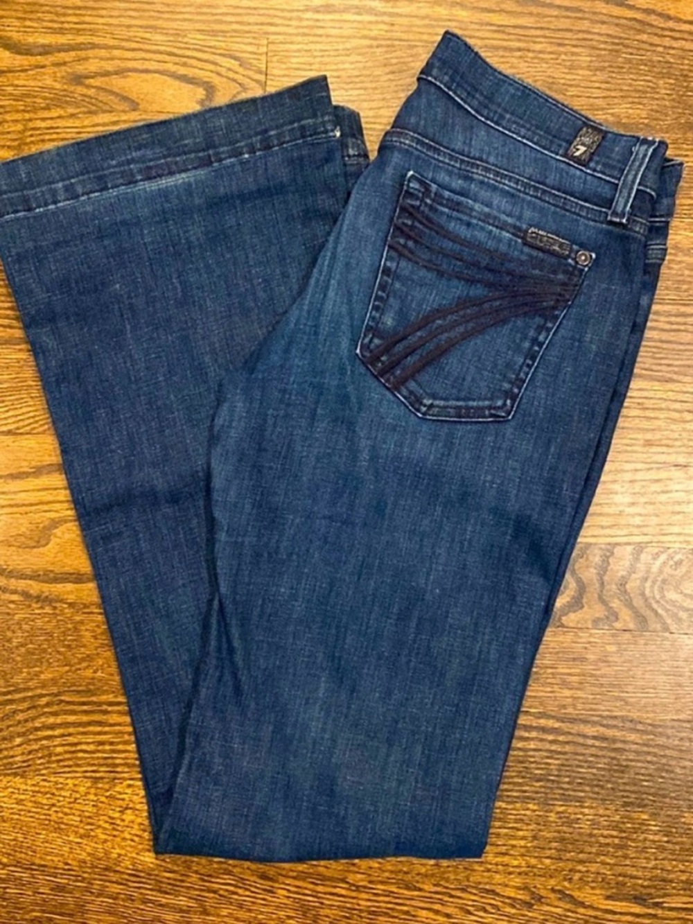 7 For All Man Kind Tailorless DOJO Jeans size 27